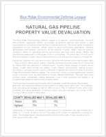 Natural Gas Pipeline - Property Values